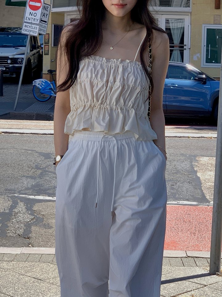 Dress Room - Korean Women Fashion - #momslook - Cotton Jogger Pants - 2