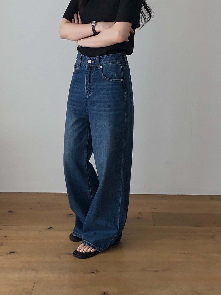 Dress Room - Korean Women Fashion - #momslook - Bonnie Denim Pants