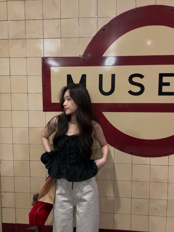 Dress Room - Korean Women Fashion - #momslook - Square Ribbon Blouse - 12