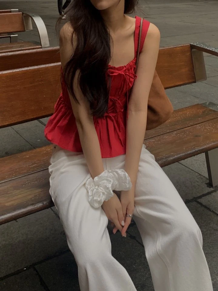 Dress Room - Korean Women Fashion - #pursuepretty - Basic Cotton Pants - 5