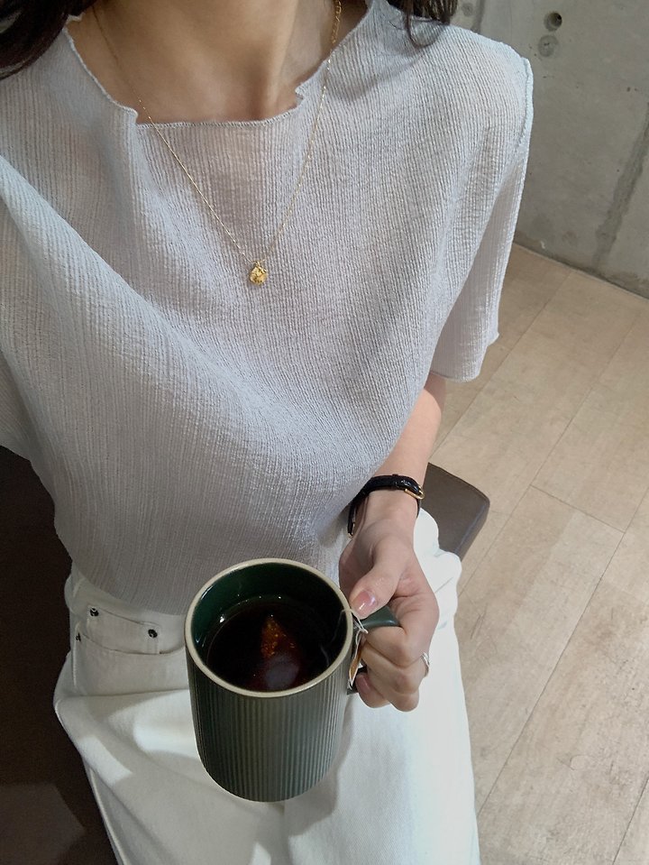 Dress Room - Korean Women Fashion - #shopsmall - Anna Pleated Blouse - 11