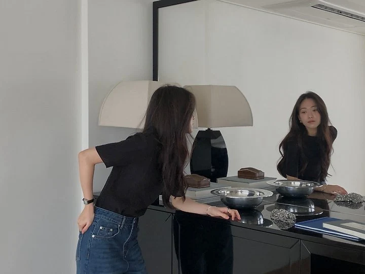 Dress Room - Korean Women Fashion - #vintageinspired - Bonnie Denim Pants - 5