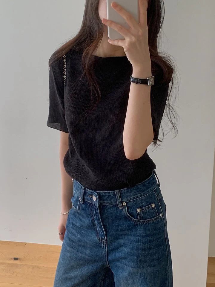 Dress Room - Korean Women Fashion - #vintagekidsstyle - Bonnie Denim Pants - 6