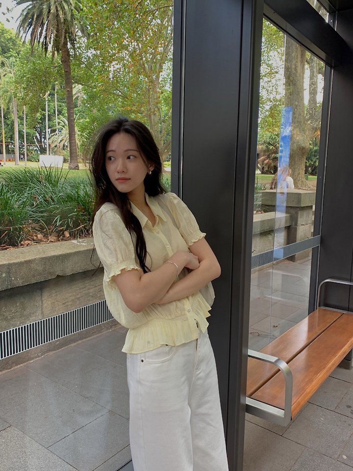 Dress Room - Korean Women Fashion - #womensfashion - Obe Collar Blouse - 3
