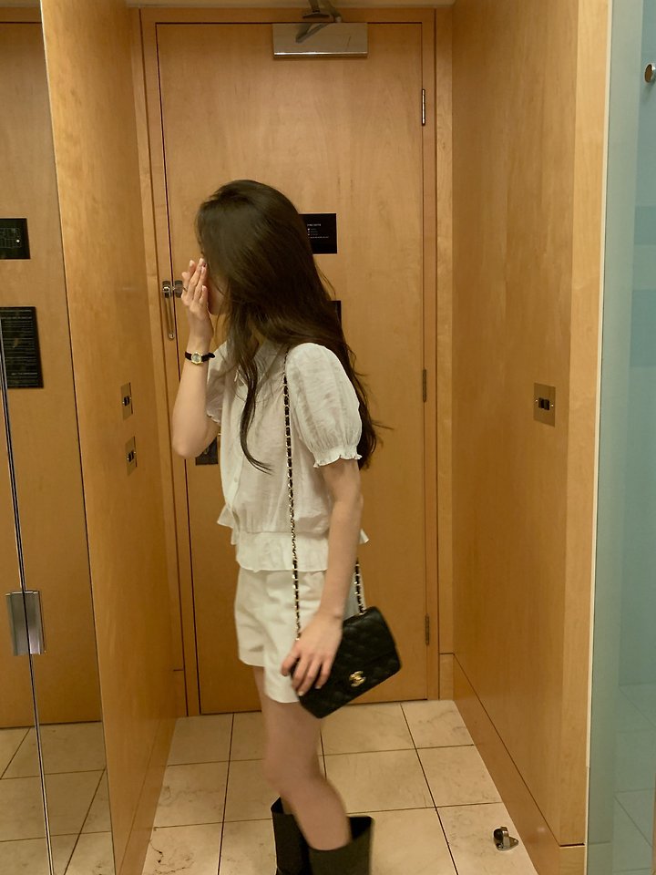 Dress Room - Korean Women Fashion - #womensfashion - Obe Collar Blouse - 9