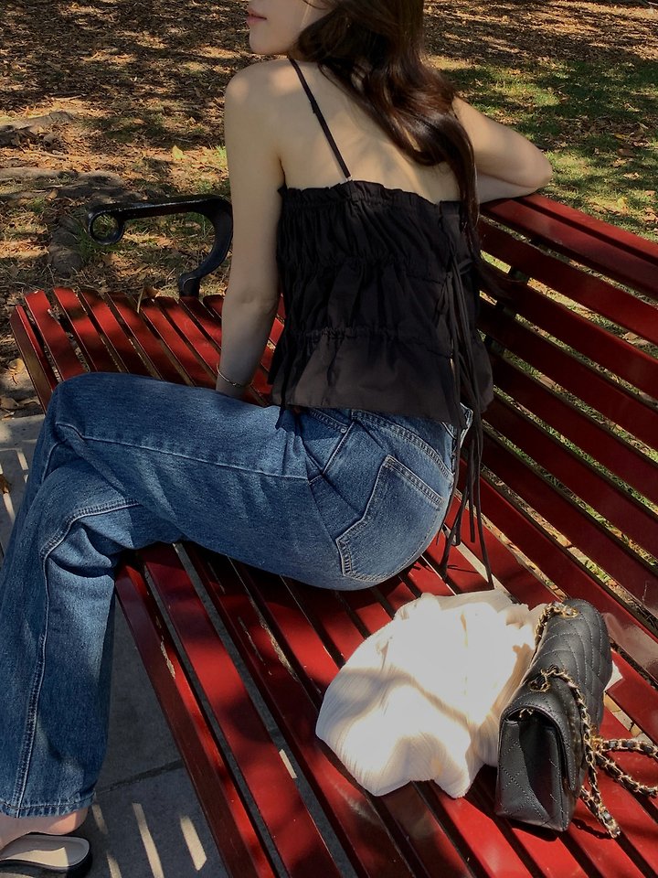 Dress Room - Korean Women Fashion - #momslook - Cloud Shirring Blouse - 4