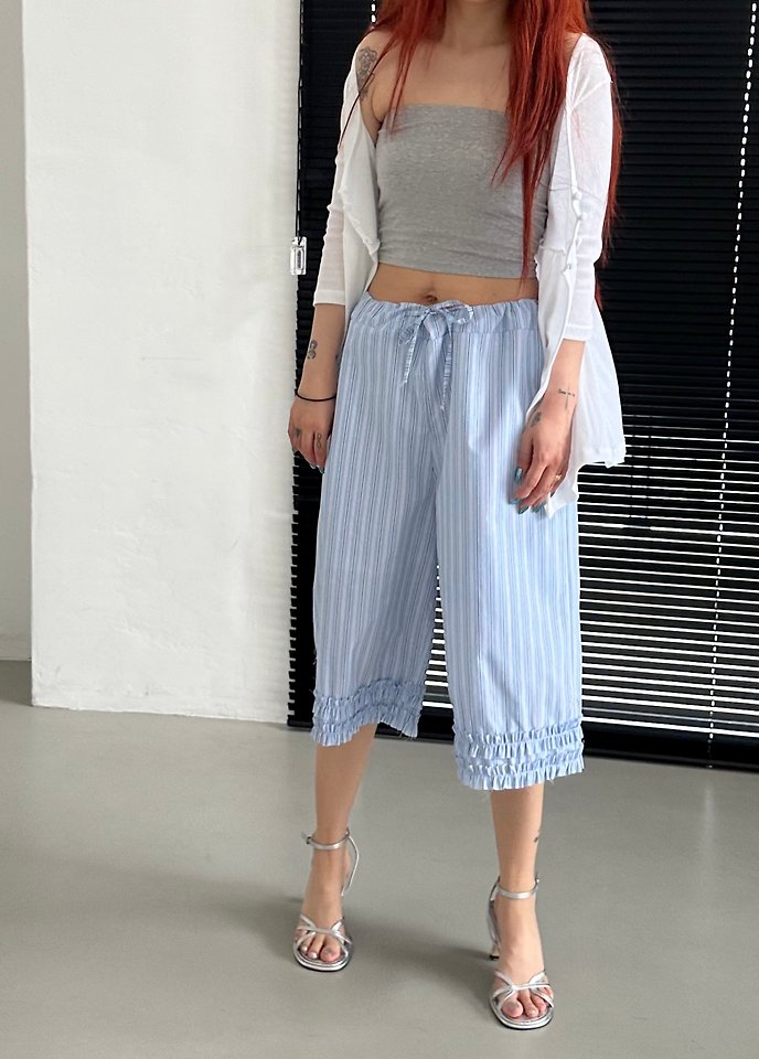 Dress U - Korean Women Fashion - #momslook - Frill Sherbet Pants - 12