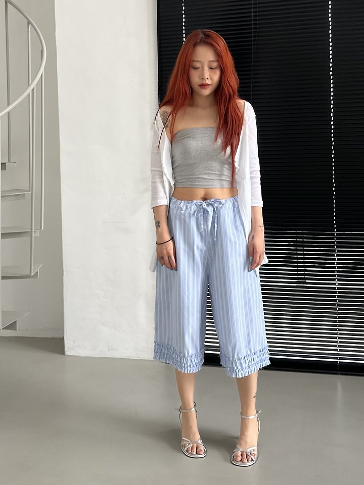 Dress U - Korean Women Fashion - #momslook - Frill Sherbet Pants - 2