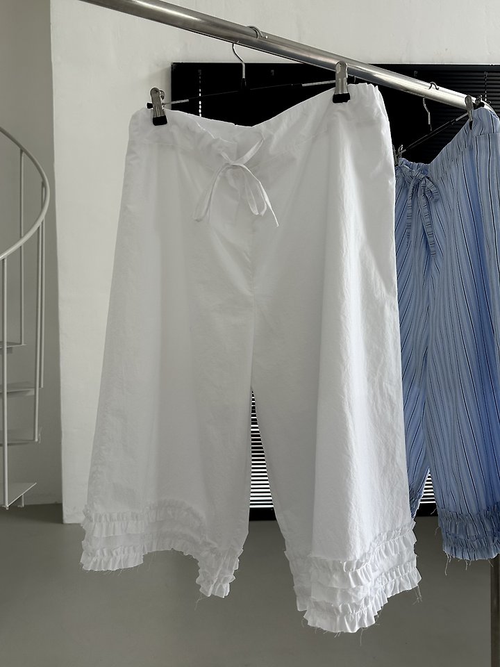 Dress U - Korean Women Fashion - #womensfashion - Frill Sherbet Pants - 4