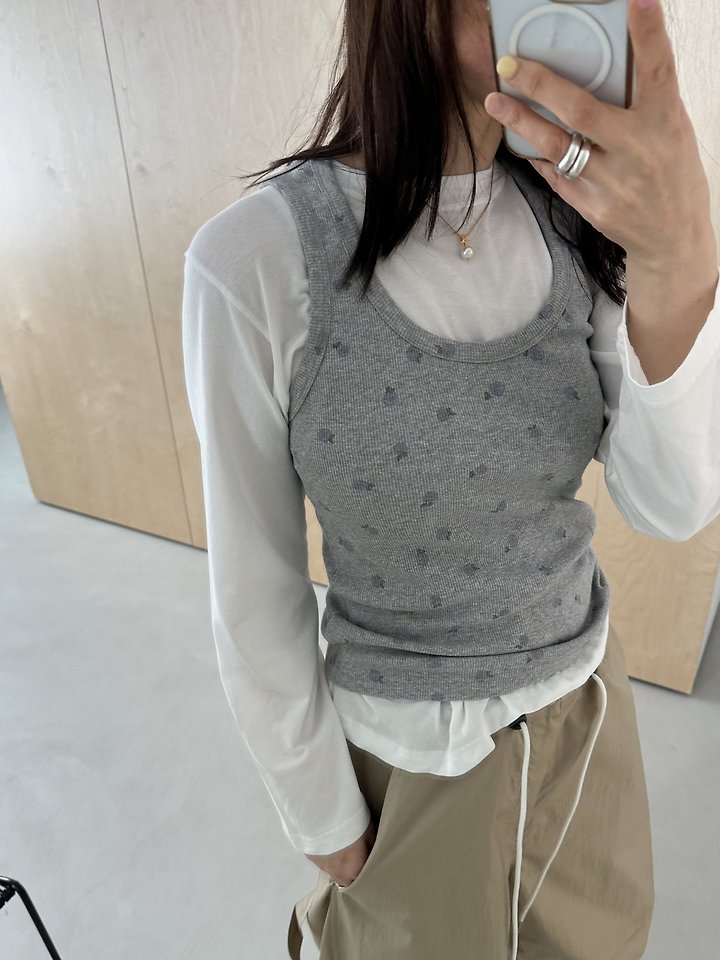 Dress U - Korean Women Fashion - #momslook - Airy Span Tee - 12