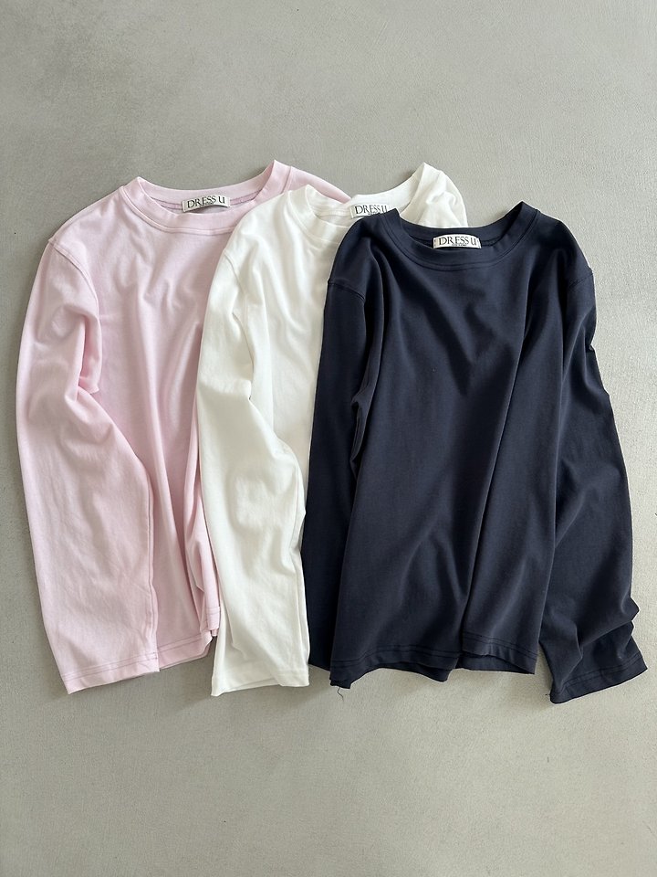 Dress U - Korean Women Fashion - #momslook - Airy Span Tee - 5