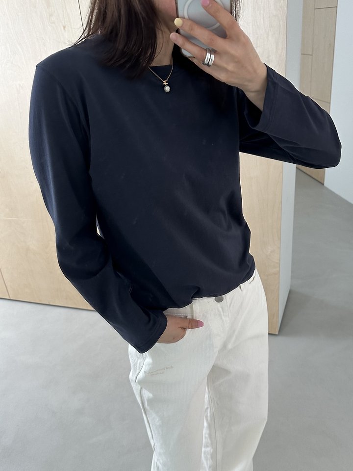 Dress U - Korean Women Fashion - #momslook - Airy Span Tee - 7