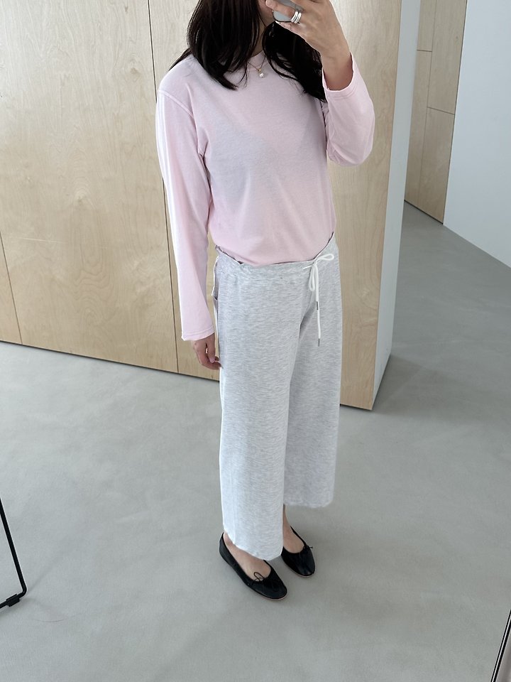 Dress U - Korean Women Fashion - #momslook - Airy Span Tee - 9