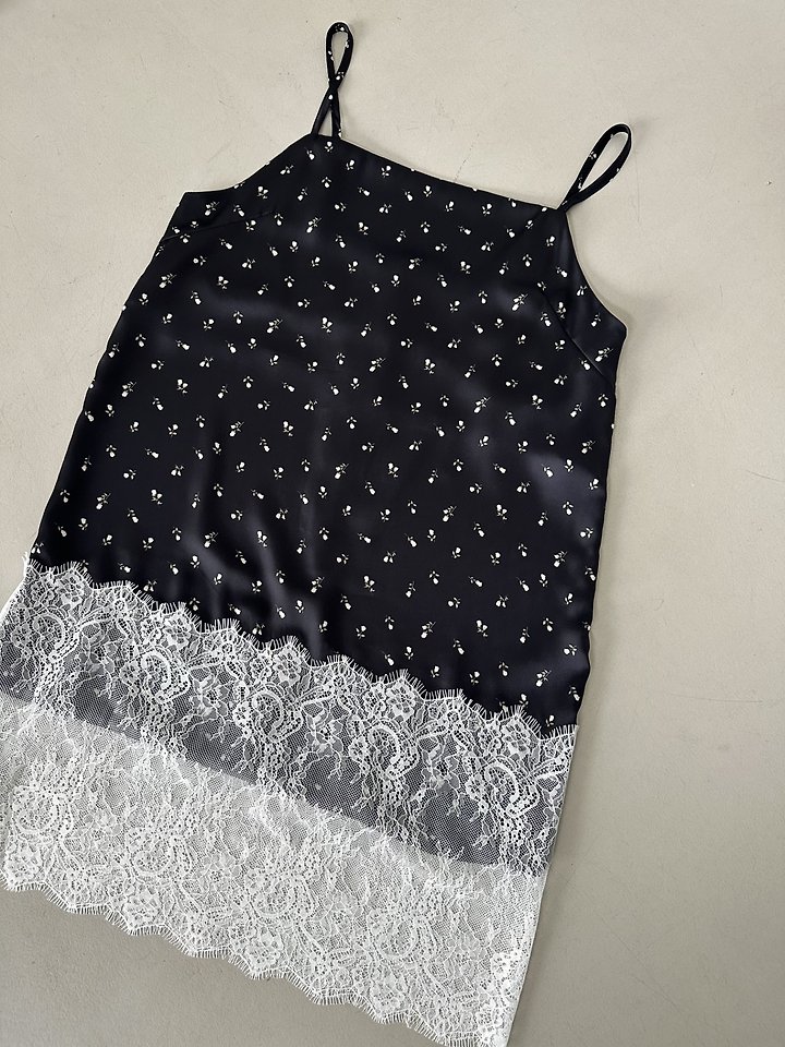Dress U - Korean Women Fashion - #momslook - Floral Slip One-Piece - 5