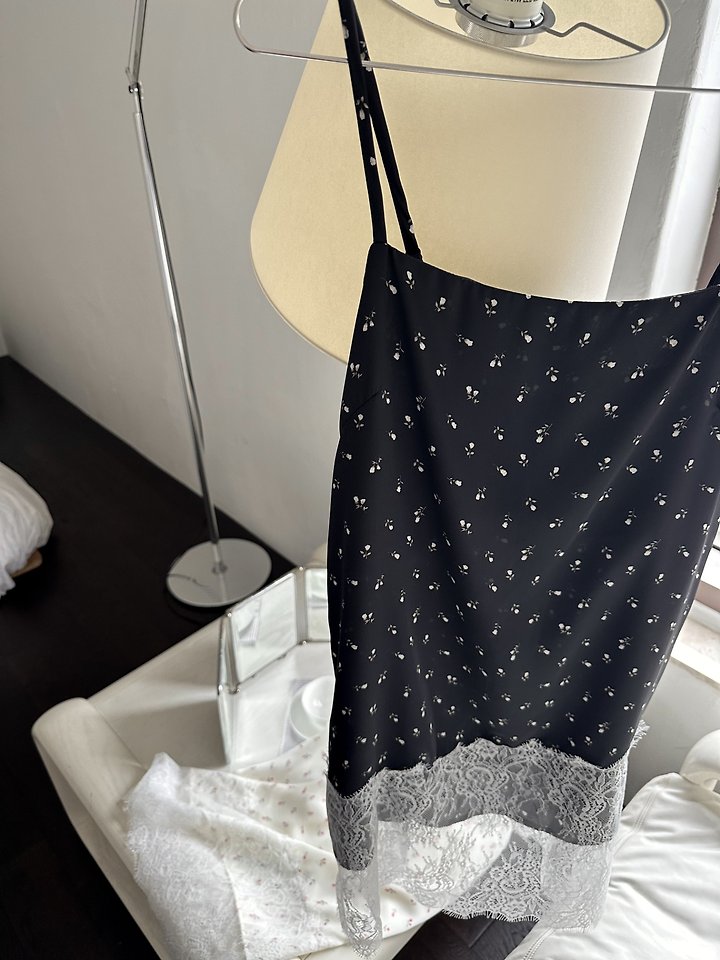 Dress U - Korean Women Fashion - #momslook - Floral Slip One-Piece - 9