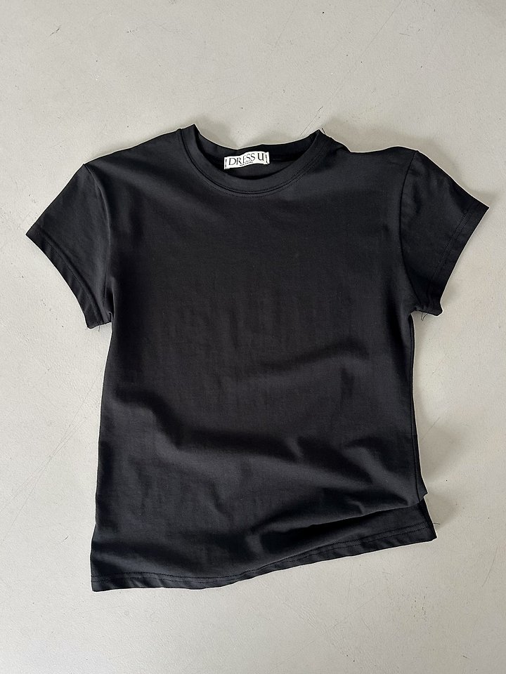 Dress U - Korean Women Fashion - #womensfashion - Compact Silhouette Tee - 4