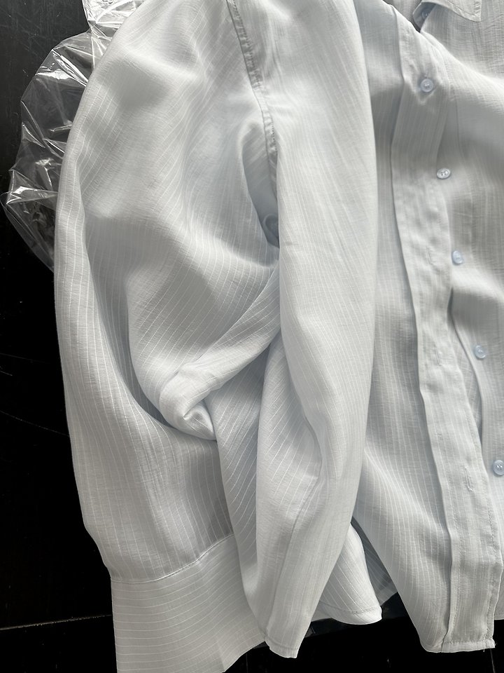 Dress U - Korean Women Fashion - #momslook - Natural Low Shirt - 2