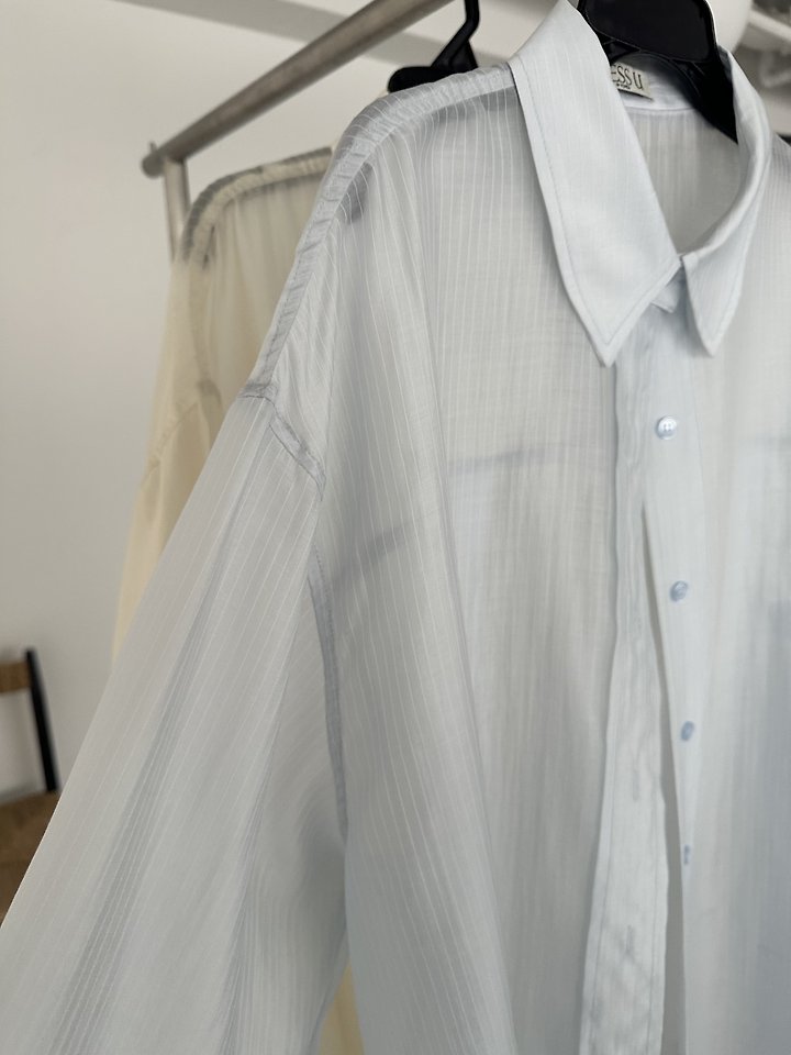Dress U - Korean Women Fashion - #momslook - Natural Low Shirt - 6