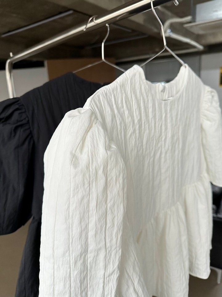 Dress U - Korean Women Fashion - #momslook - Juju Puff Blouse - 3