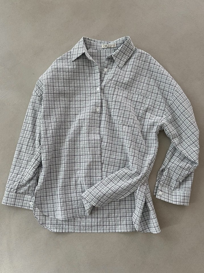 Dress U - Korean Women Fashion - #womensfashion - Picnic Check Shirt - 4