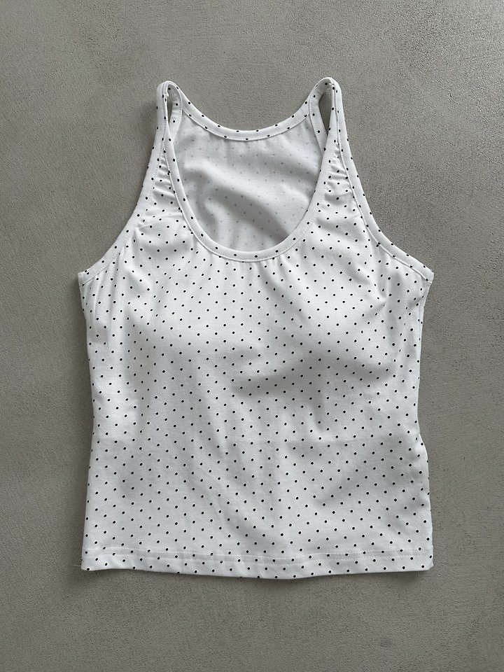 Dress U - Korean Women Fashion - #momslook - Dot Bra Top - 2