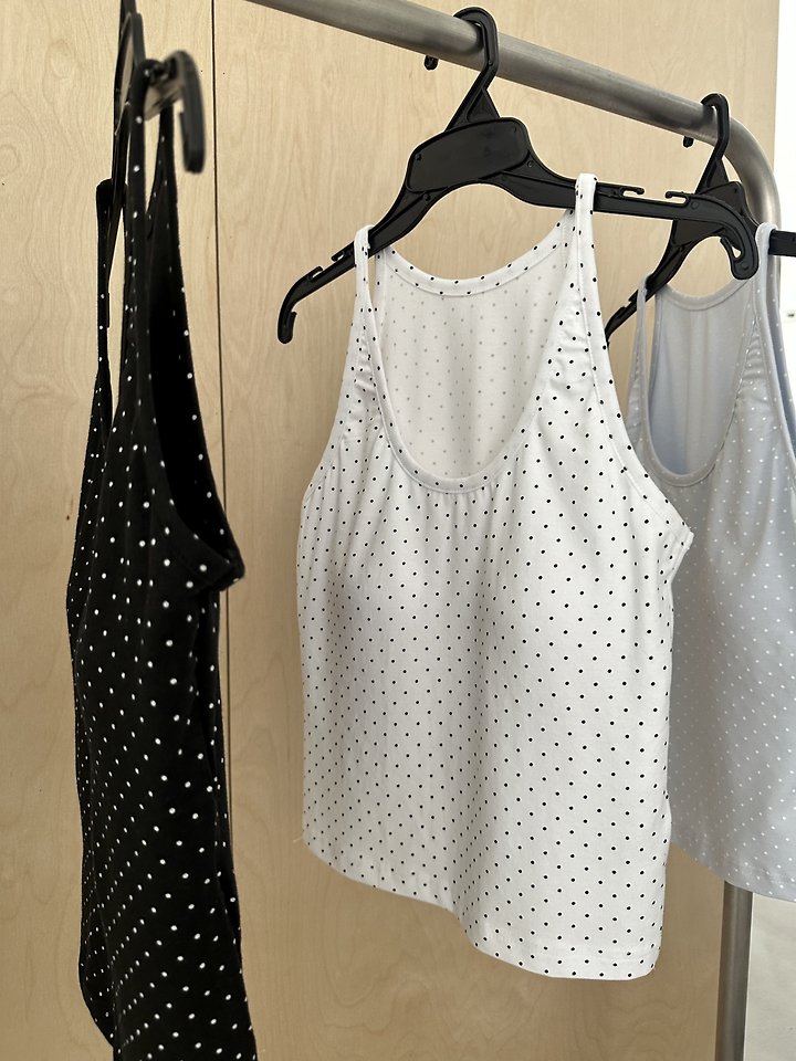 Dress U - Korean Women Fashion - #momslook - Dot Bra Top - 6