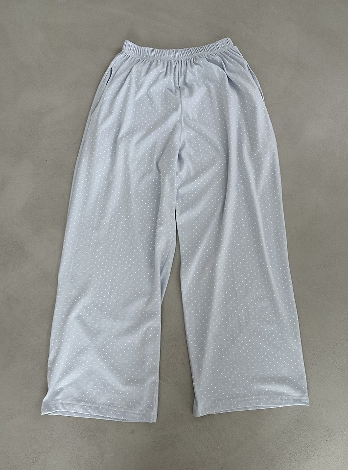 Dress U - Korean Women Fashion - #momslook - Dot Wide Pants