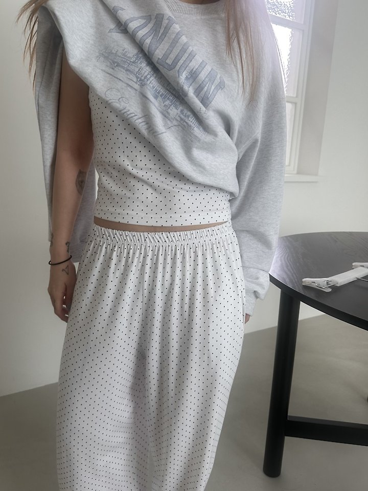 Dress U - Korean Women Fashion - #momslook - Dot Wide Pants - 9