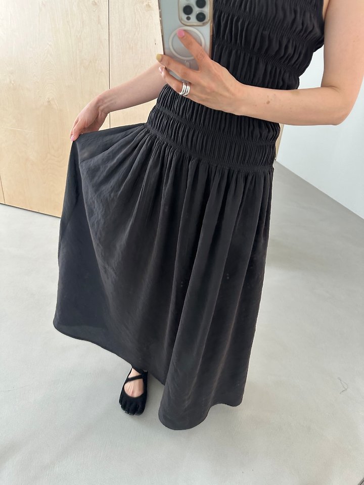 Dress U - Korean Women Fashion - #pursuepretty - Smocked Modal One-piece - 7
