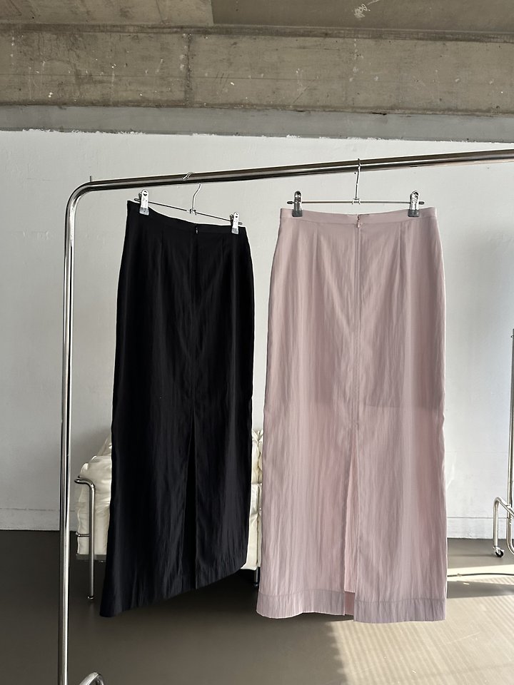 Dress U - Korean Women Fashion - #restrostyle - Clean Slit Long Skirt