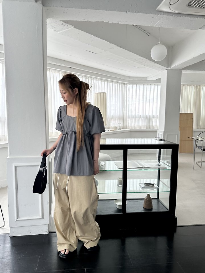 Dress U - Korean Women Fashion - #romanticstyle - Gurum Puff Blouse - 7