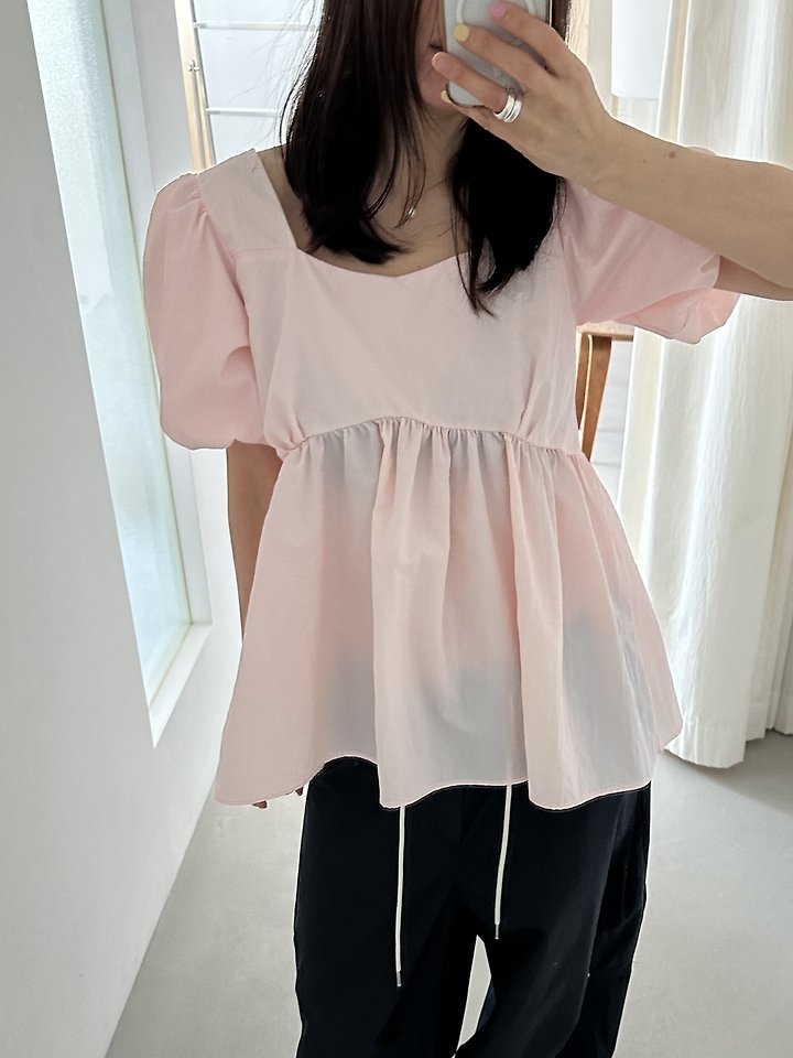 Dress U - Korean Women Fashion - #shopsmall - Gurum Puff Blouse - 8