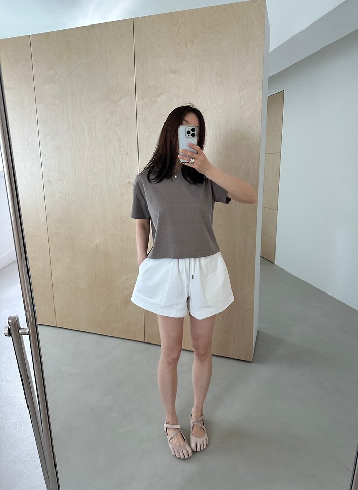 Dress U - Korean Women Fashion - #thelittlethings - Pigment Crop Tee - 11