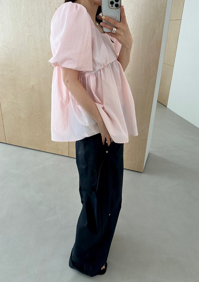 Dress U - Korean Women Fashion - #thelittlethings - Gurum Puff Blouse - 10
