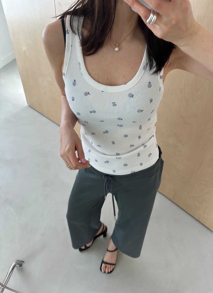 Dress U - Korean Women Fashion - #thelittlethings - Rose Ribbed Top - 9