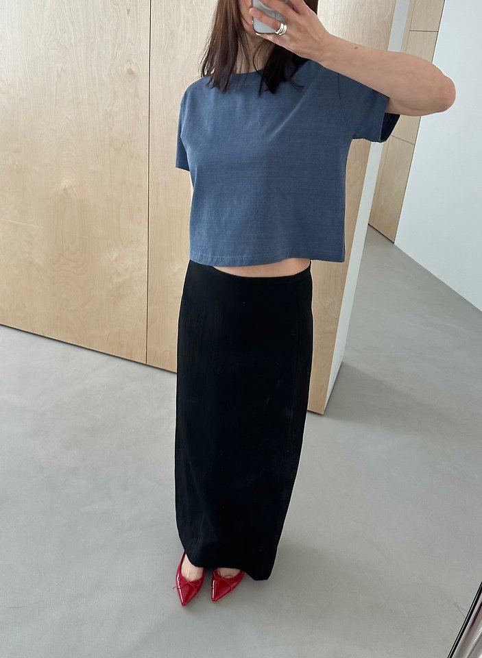 Dress U - Korean Women Fashion - #thelittlethings - Clean Slit Long Skirt - 5
