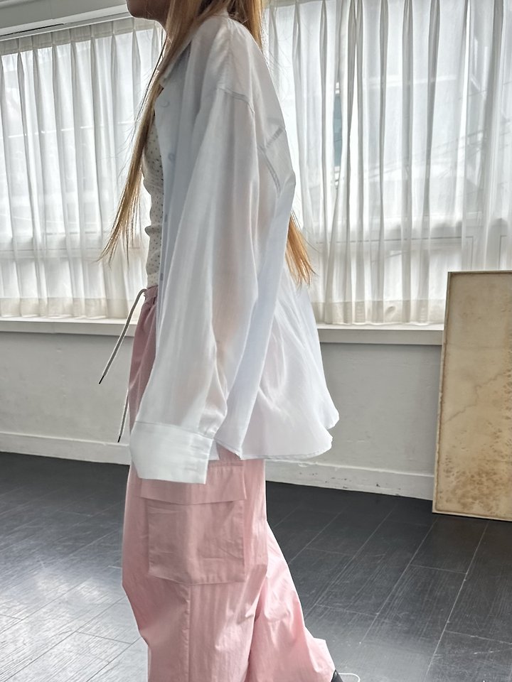 Dress U - Korean Women Fashion - #vintageinspired - Natural Low Shirt - 11