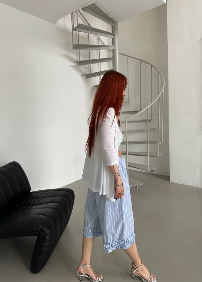 Dress U - Korean Women Fashion - #womensfashion - Frill Sherbet Pants - 11