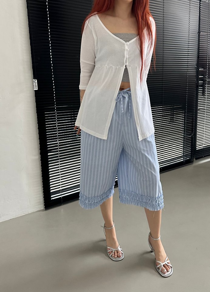Dress U - Korean Women Fashion - #womensfashion - Frill Sherbet Pants - 9