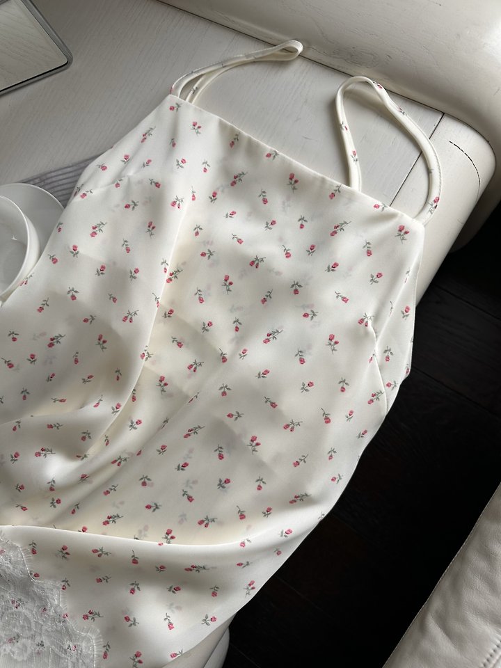 Dress U - Korean Women Fashion - #womensfashion - Floral Slip One-Piece - 2