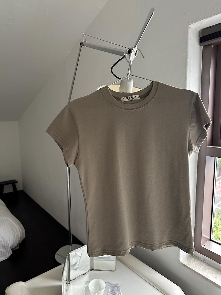 Dress U - Korean Women Fashion - #womensfashion - Compact Silhouette Tee