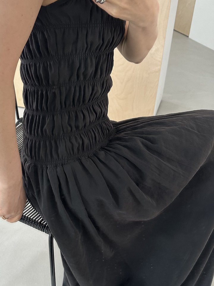 Dress U - Korean Women Fashion - #momslook - Smocked Modal One-piece - 4