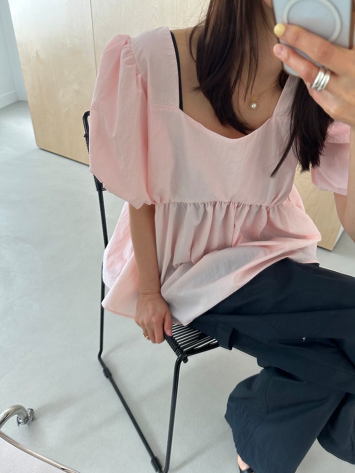 Dress U - Korean Women Fashion - #womensfashion - Gurum Puff Blouse - 2