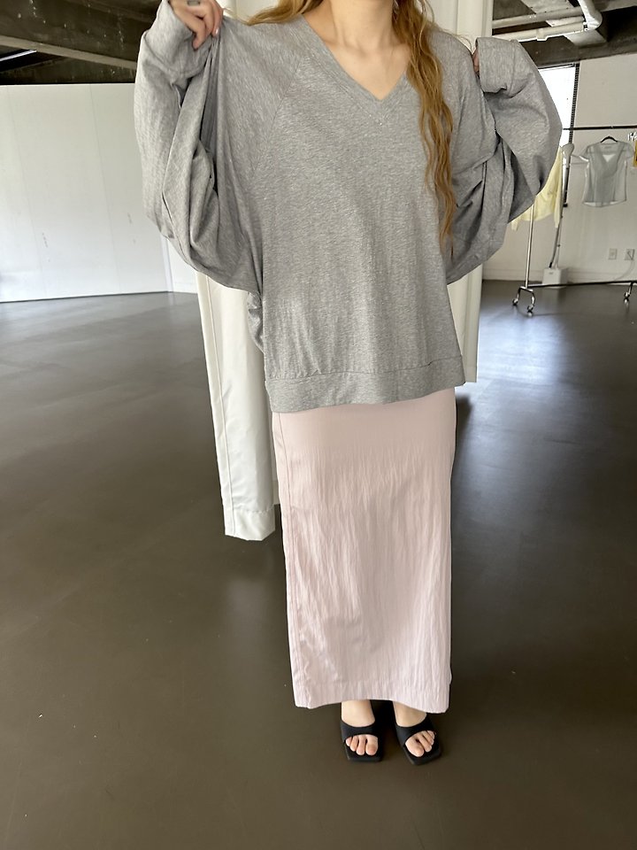 Dress U - Korean Women Fashion - #womensfashion - Cooling V-Box Tee - 8