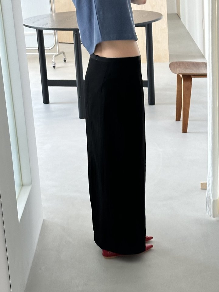 Dress U - Korean Women Fashion - #womensfashion - Clean Slit Long Skirt - 7