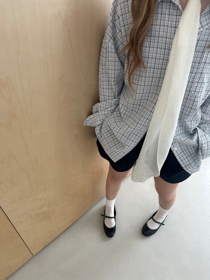 Dress U - Korean Women Fashion - #womensfashion - Oxford Shorts - 11