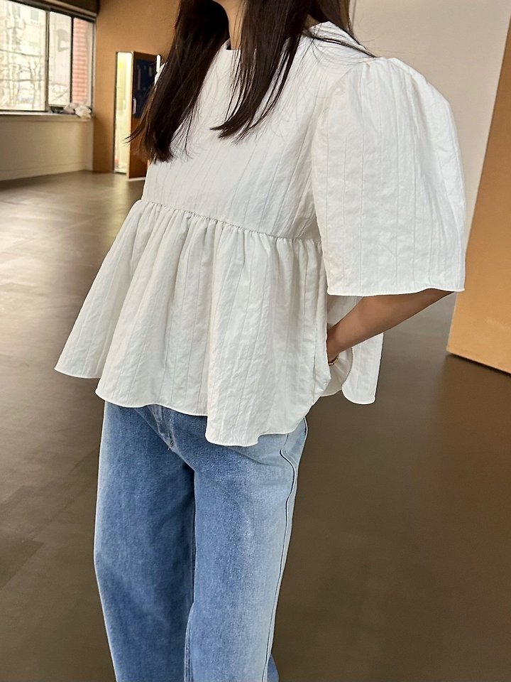 Dress U - Korean Women Fashion - #womensfashion - Juju Puff Blouse - 10