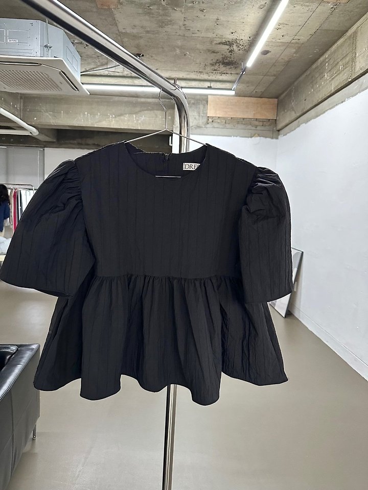 Dress U - Korean Women Fashion - #momslook - Juju Puff Blouse - 4