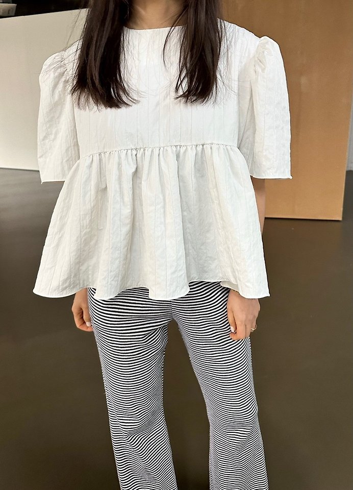 Dress U - Korean Women Fashion - #womensfashion - Juju Puff Blouse - 8