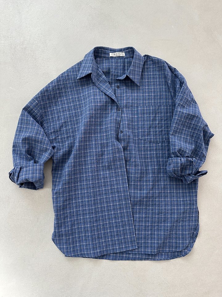 Dress U - Korean Women Fashion - #womensfashion - Picnic Check Shirt - 7